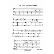 I Feel Good (And I´m worth it) in Bb / N Frisk/A Mattsson/AdelDahdal I Feel Good (And I´m worth it) in Bb / N Frisk/A Mattsson/AdelDahdal